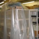 Thicker, transparent (non-carbon filled) 4mil (0.1mm) plastic sheeting