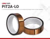PIT2A-LO | 2-mil Polyimide (Kapton) Tape with Low Outgassing Acrylic Adhesive