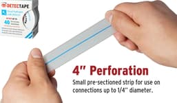 DetecTape™ H2  | 10 mil - PF4 | Hydrogen Leak Detection