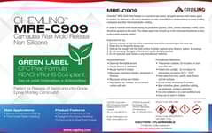 MRE-909C Carnauba Wax Epoxy Mold Release Spray