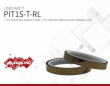 PIT1S-T-RL | 1mil Polyimide (Kapton) Tape | Thin Silicone Adhesive with Release Liner