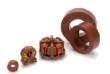brown insulating coating powder for powder cores and coils