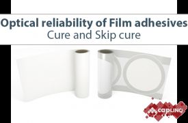 Optical reliability of film adhesives