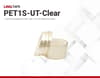 PET1S-UT-Clear | 1-mil Clear Polyester (PET) Tape with ultra thin Silicone Adhesive