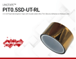 PIT0.5SD-UT-RL | 0.5-mil Polyimide (Kapton) Tape with Double sided Ultra-Thin Silicone Adhesive on