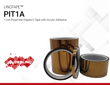 PIT1A | 1-mil Polyimide (Kapton) Tape with Acrylic Adhesive