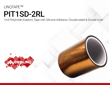 PIT1SD-2RL | 1mil Polyimide (Kapton) Tape with Silicone Adhesive | Double sided & Double Liner