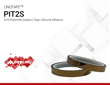 PIT2S | 2-mil Polyimide (Kapton) Tape with Silicone Adhesive