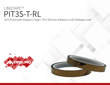 PIT3S-T-RL | 3mil Polyimide (Kapton) Tape | Thin Silicone Adhesive with Release Liner
