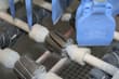 Optimized for high productivity in electrostatically fluidized bed equipment