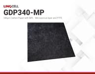 LINQCELL GDP340-MP | 340 um Carbon Paper