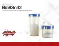 Bi58Sn42 | Eutectic Pbfree Solder Spheres