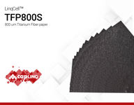 LINQCELL TFP800S | 800um Titanium Fiber Paper