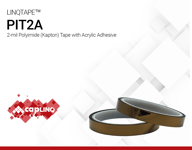 PIT2A | 2-mil Polyimide (Kapton) Tape with Acrylic Adhesive