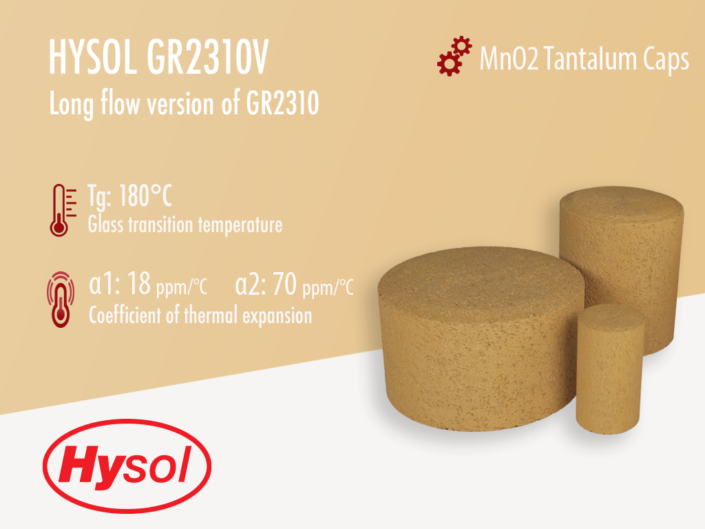 Hysol GR2310V Gold Long Flow Epoxy Mold Compound GR2310V