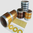 2 mil Die Cut Polyimide Tape Silicone Adhesive Single Sided | Discs
