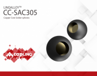 CC-SAC305 | Copper Core SAC 305 Solder spheres