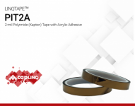 PIT2A | 2-mil Polyimide (Kapton) Tape with Acrylic Adhesive