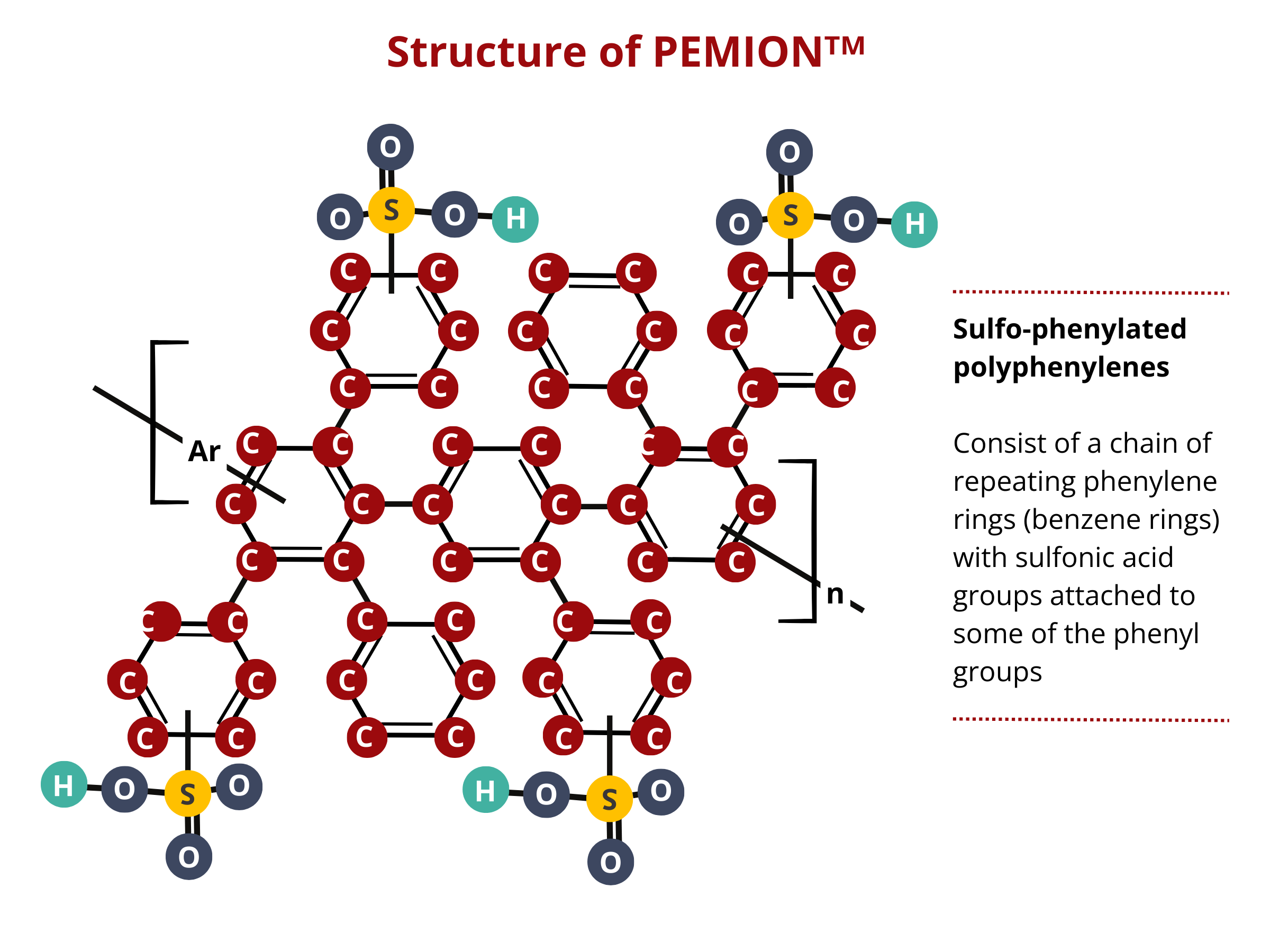 Structure of PEMION