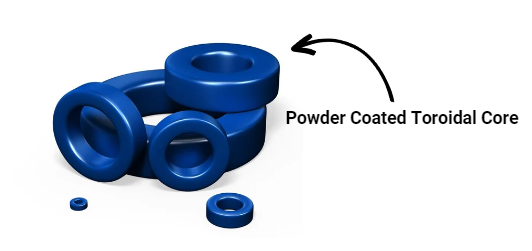 powder coated toroidal core