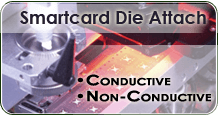 Non-conductive Die Attach for Smartcards